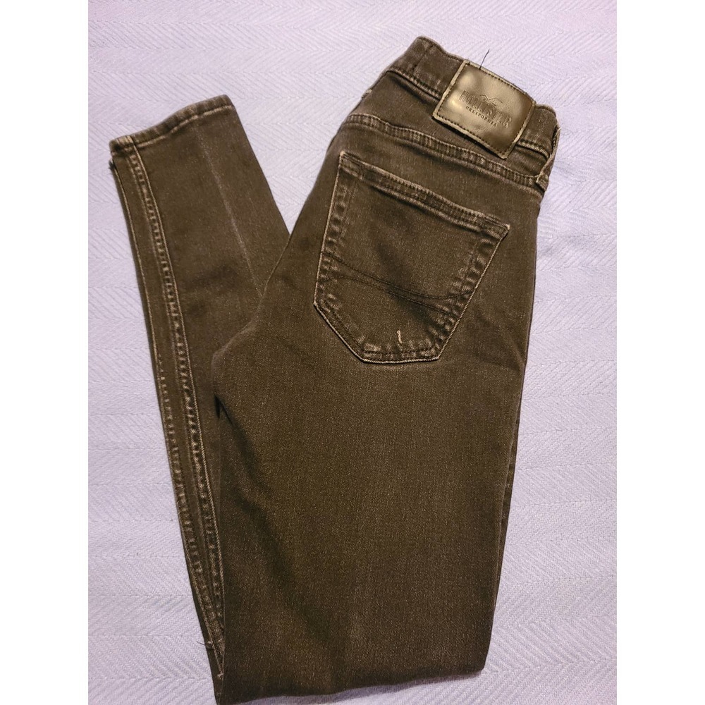Hollister California Jeans Women's Denim 5 Pockets Distressed W38/L30 (H18)